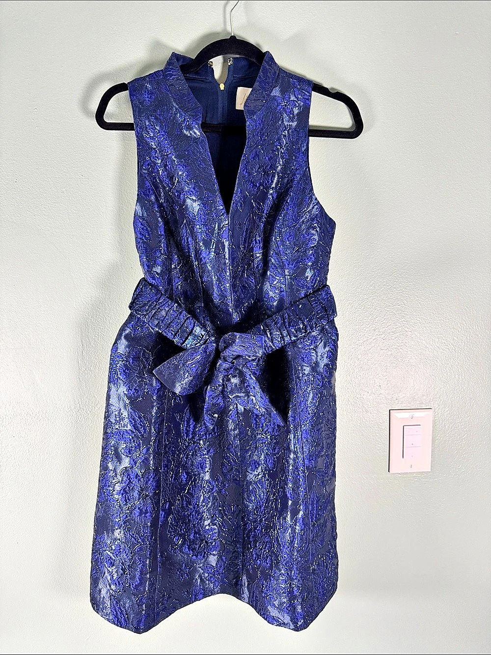 Lilly Pulitzer Tazie Dress Floral Mini Blue Size 6